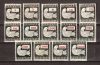 Hungary-1946 set-Billio-UNC-Stamps