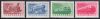   Hungary-1946 set-The 100th Anniversary of the Hungarian Railroad-UNC-Stamps