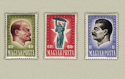 Magyarország-1947 sor-30 éves a Szovjetúnió - NOSZF-UNC-Bélyegek