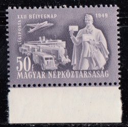 Magyarország-1949-Bélyegnap-UNC-Bélyeg