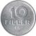Magyarország-1950-1966-10 Fillér-Aluminium-VF-Pénzérme