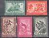 Magyarország-1950 sor-DISZ-Pecsételt-Bélyegek