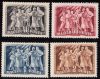Magyarország-1950 sor-Felszabadulás-Pecsételt-Bélyegek