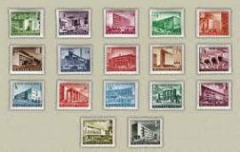 Hungary-1951 set-The 80th Anniversary of the Paris Commune-UNC-Stamps