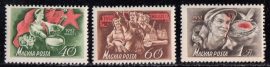 Hungary-1952 set-May 1-UNC-Stamps
