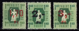 Magyarország-1953 sor-Kisegítő bélyegek-UNC-Bélyegek