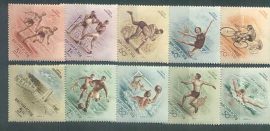 Hungary-1953 set-Stadium-UNC-Stamps
