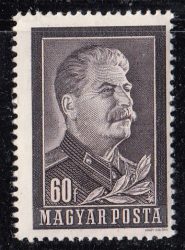 Magyarország-1953-Sztálin gyász-UNC-Bélyeg
