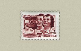 Hungary-1955-May 1-UNC-Stamp