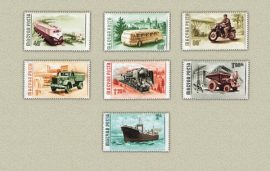 Hungary-1955 set-UNC-Stamps