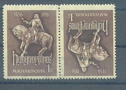 Hungary-1956-János Hunyadi-UNC-Stamp