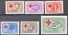 Hungary-1957 set-Charity Samps-UNC-Stamps