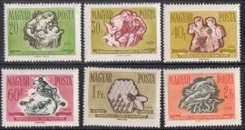 Hungary-1958 set-Savings and Insurance-UNC-Stamps
