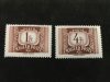 Hungary-1958 set-Porto-UNC-Stamps