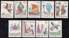 17.Magyarország-1965 sor-Mese-UNC-Bélyegek