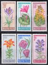 Hungary-1966 set-Protected Flowers-UNC-Stamp