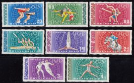11.Magyarország-1968 sor-Olimpia-UNC-Bélyeg
