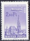 Hungary-1968-Flying-UNC-Stamp