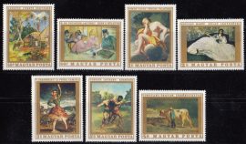 Hungary-1969 set-Paintings-UNC-Stamp