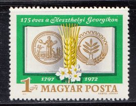 23.Magyarország-1972-Keszthelyi Georgikon-UNC-Bélyeg