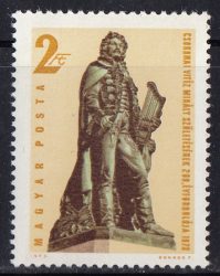 Hungary-1973-The 200th Anniversary of the Birth of Mihaly Vitez Csokonai-UNC-Stamp