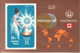 Hungary-1973 blokk-Olympic Games-UNC-Stamps