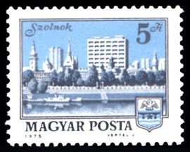 Hungary-1975-City Scapes-UNC-Stamp