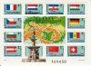 Hungary-1977 blokk-Danube-Main-Rhine Waterway-UNC-Stamp