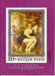 Hungary-1977 blokk-Paintings-UNC-Stamps