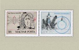Hungary-1977-Isaac Newton-UNC-Stamp