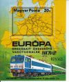 11.Magyarország-1979 blokk-Európa vasútjai-UNC-Bélyeg