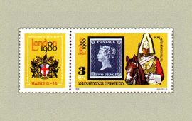 Hungary-1980-London-UNC-Stamps