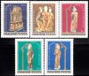   Hungary-1980 set-Christian Statues from Garamszentbenedek-UNC-Stamps