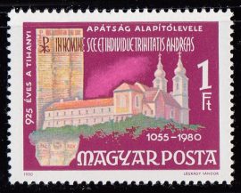 Hungary-1980-The 925th Anniversary of Abtei Tihany-UNC-Stamp