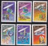 Hungary-1986 set-Halleys Comet-UNC-Stamps