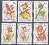 Hungary-1987 set-Orchids-UNC-Stamps