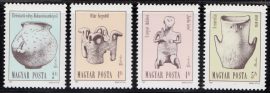 Hungary-1987 set-Archaeological Findings-UNC-Stamps