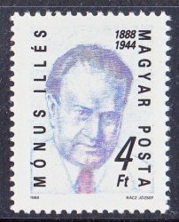 Hungary-1988-Mónus Illés-UNC-Stamps