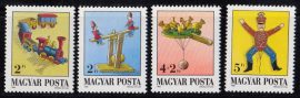 Hungary-1988 set-Plays-UNC-Stamps