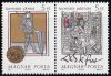 Hungary-1990 set-Hungarian Kings-UNC-Stamp