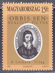 Hungary-1992-Johannes Amos Comenius-UNC-Stamps