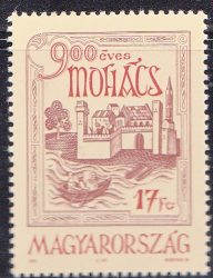 14.Magyarország-1993-900 éves Mohács-UNC-Bélyegek