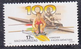 04.Magyarország-1993-100 éves a Magyar Evezős Szövetség-UNC-Bélyegek