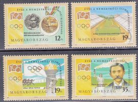 12.Magyarország-1994 sor-100 éves a Nemzetközi Olimpiai Bizottság-UNC-Bélyeg