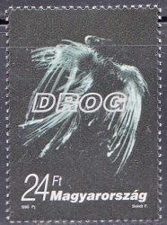 11.Magyarország-1996-Nemzetközi Drogellenes Nap-UNC-Bélyeg