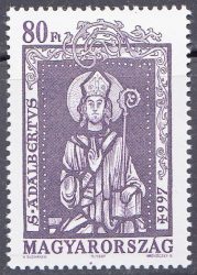 Hungary-1997-The 1000th Anniversary of the Death of St. Adalbert-UNC-Stamp