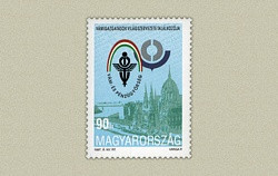 Hungary-1997 Meeting of World Trade Union-UNC-Stamp