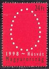 09.Magyarország-1998-Húsvét I-UNC-Bélyeg