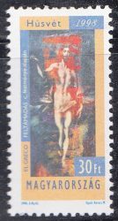 10.Magyarország-1998-Húsvét II-UNC-Bélyeg