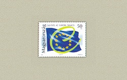 16.Magyarország-1999-Európa Tanács-UNC-Bélyeg
